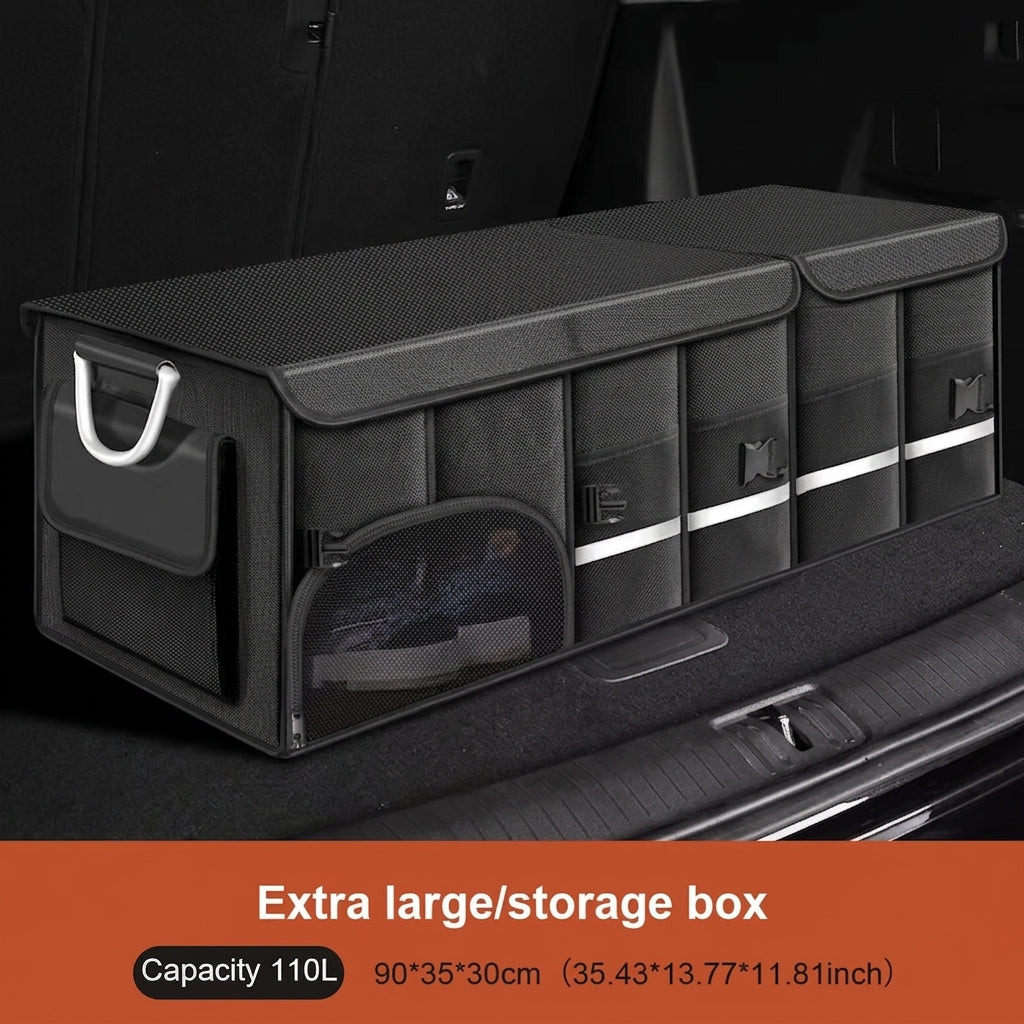 Heavy-Duty Expandable Car Trunk Organizer