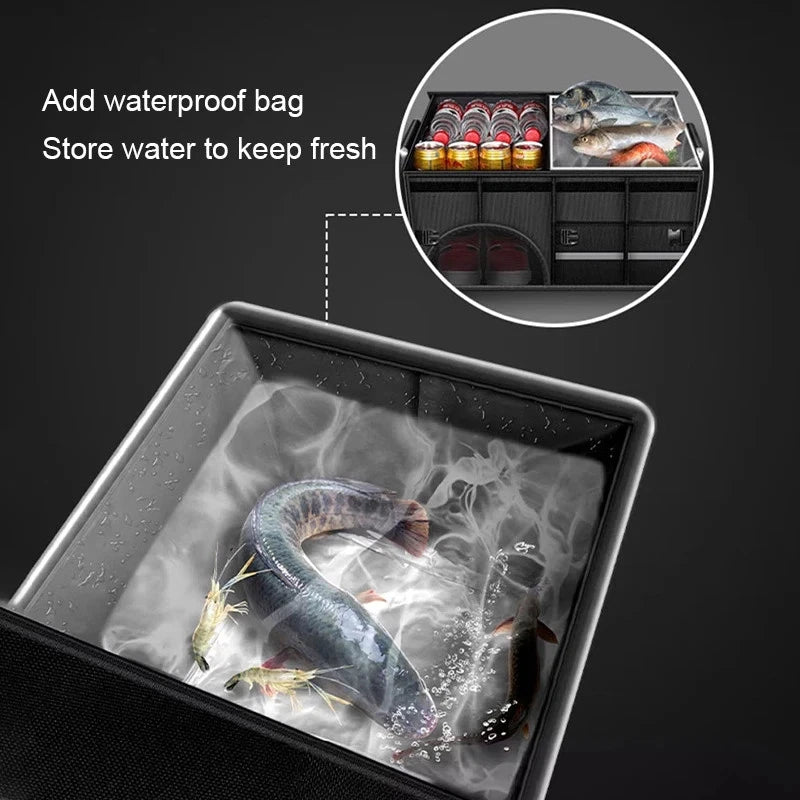 Heavy-Duty Expandable Car Trunk Organizer