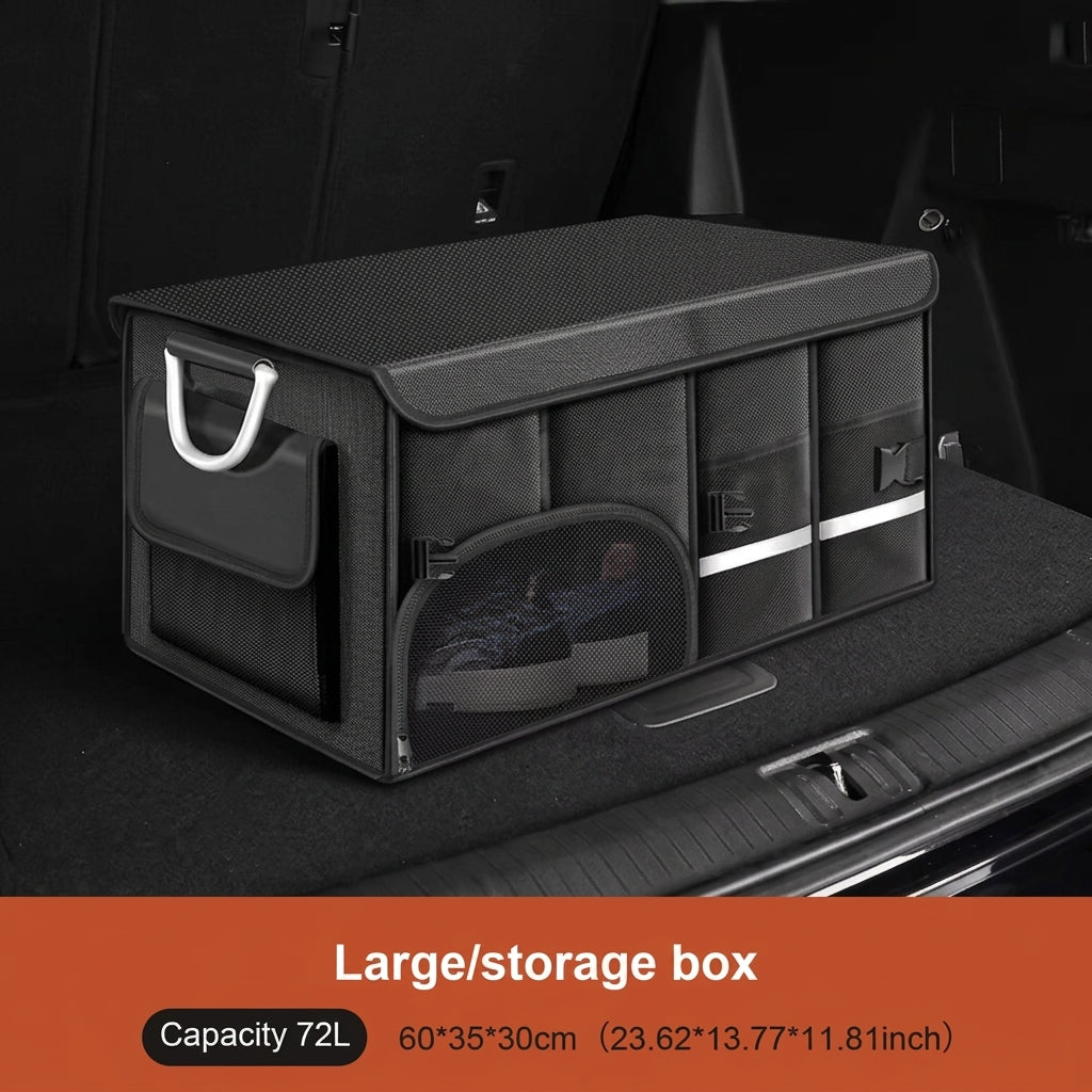 Heavy-Duty Expandable Car Trunk Organizer